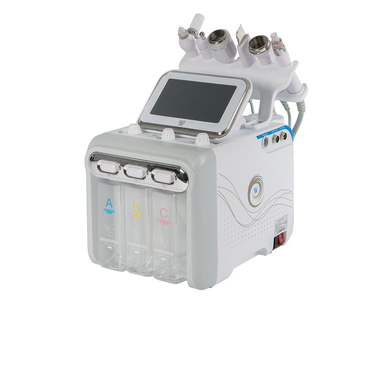 HighTech Combi Hydro - Radiofrecuencia Bipolar - Ultrasonido - Espátula de exfoliación Ref. WKB005
