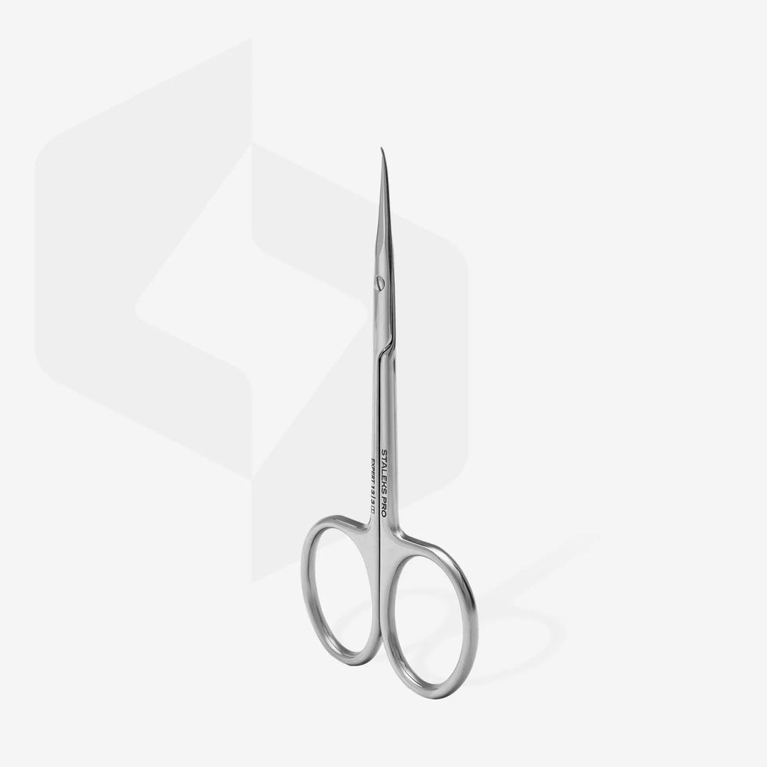 Tijeras profesionales cutículas con gancho para zurdos EXPERT 13 TIPO 3