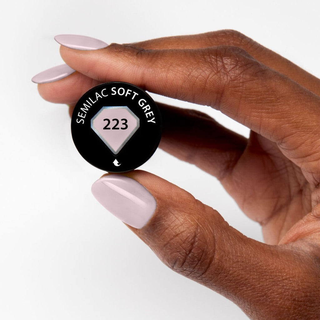 223 Semilac Soft Grey UV Gel Polish 7ml