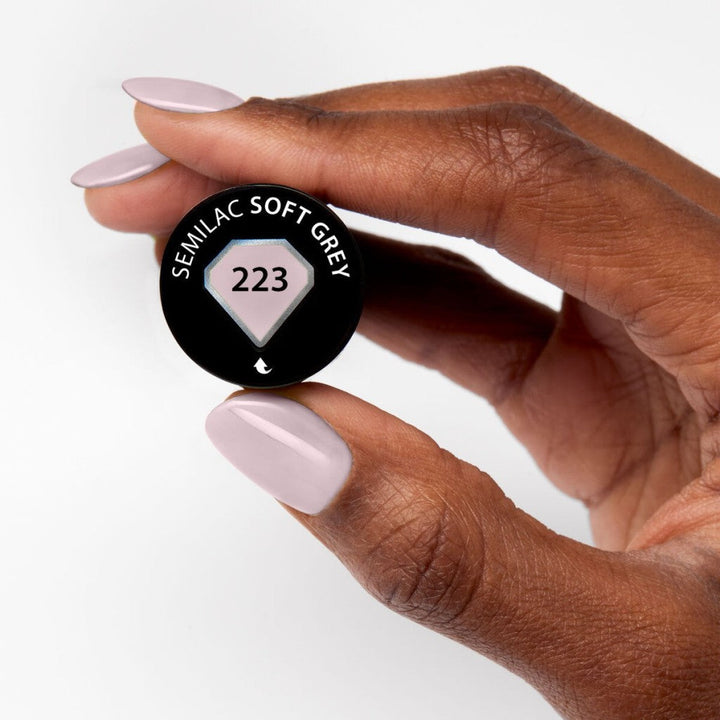 223 Semilac Soft Grey UV Gel Polish 7ml