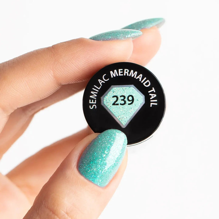 239 Semilac Mermaid Tail  7ml