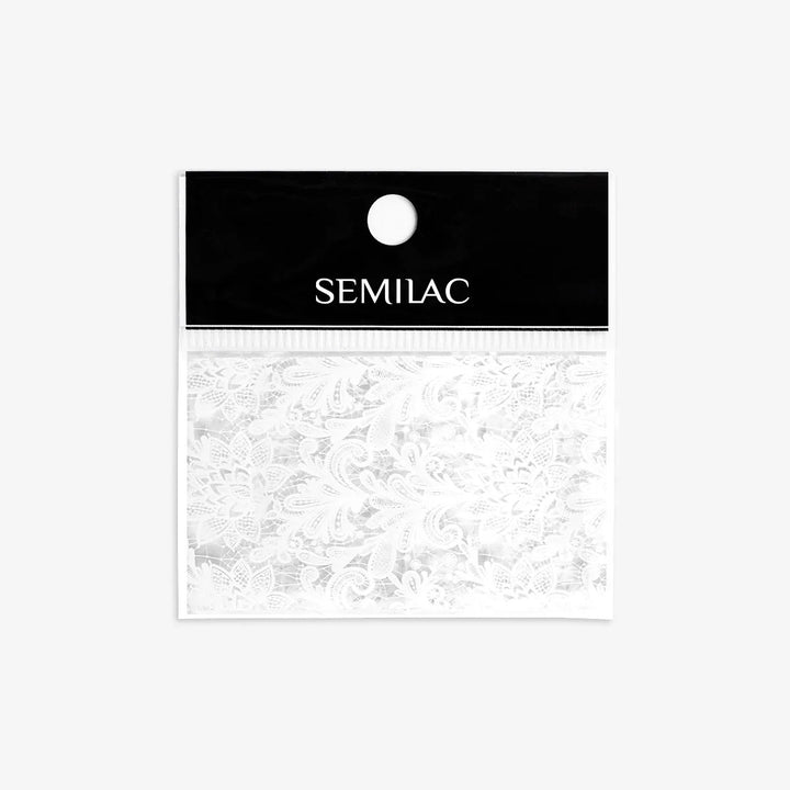 23 Foil Semilac White Lace