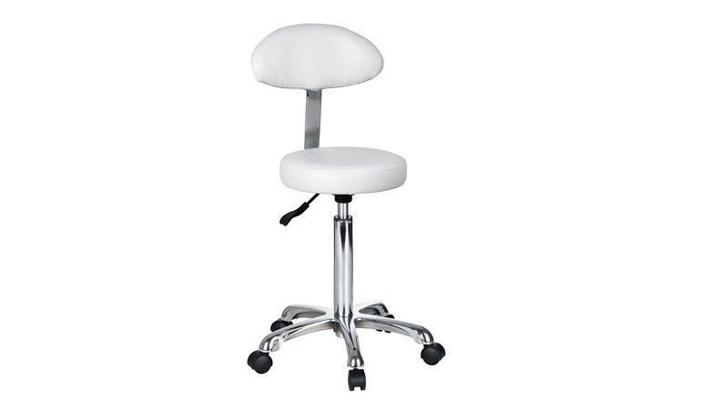 Taburete redondo con respaldo ovalado Fast+