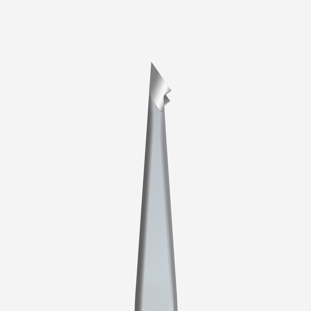 Pinza para cejas ancha inclinada EXPERT 10/7