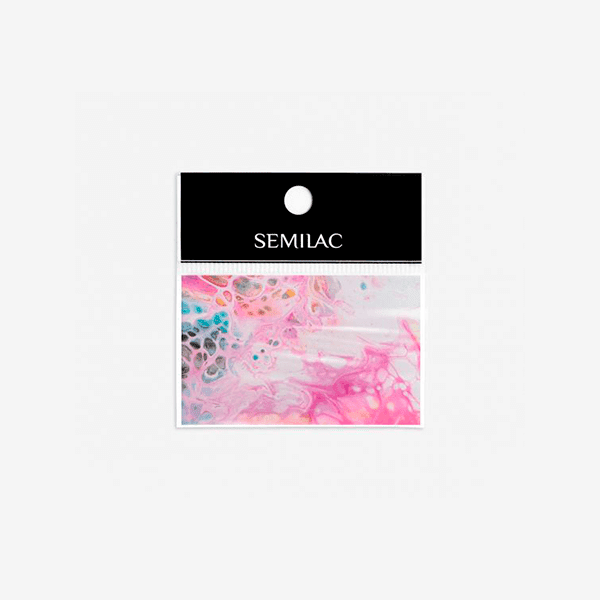 08 Foil Semilac Rainbow Marble