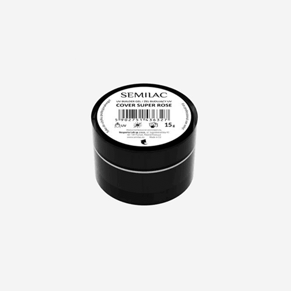 Gel Constructor Semilac Cover Super Rose 15g