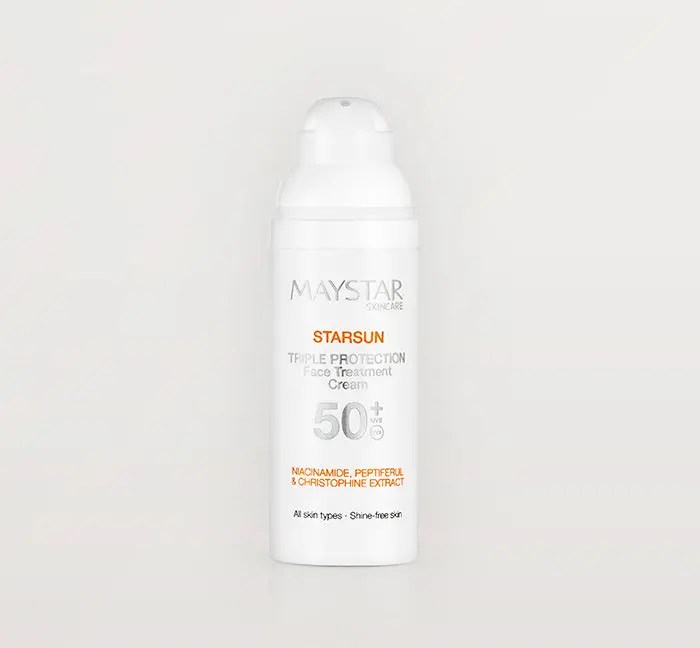 STARSUN FACIAL CREAM SPF 50+ TRIPLE PROTECCION 50ml