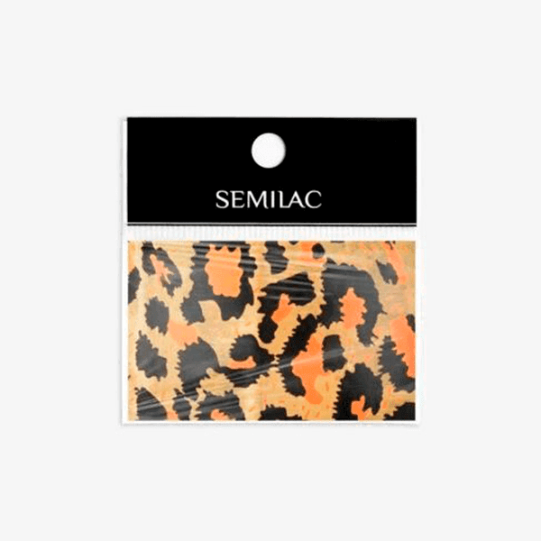 19 Foil Semilac Wild Animals Leopard