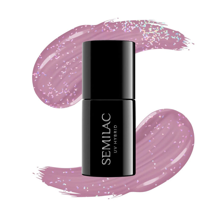 319 Semilac Shimmer Dust Pink 7ml