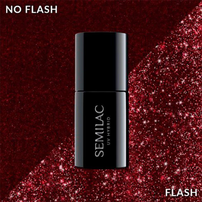 393 Semilac Sparkling Black Cherry 7ml