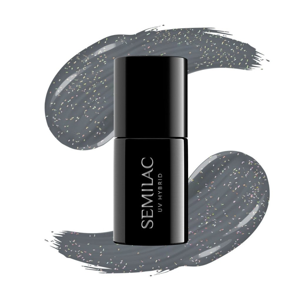 326 Semilac Foggy Grey Shimmer 7ml