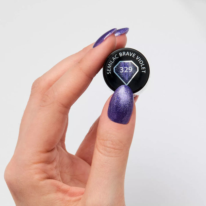 329 Semilac Brave Violet 7ml
