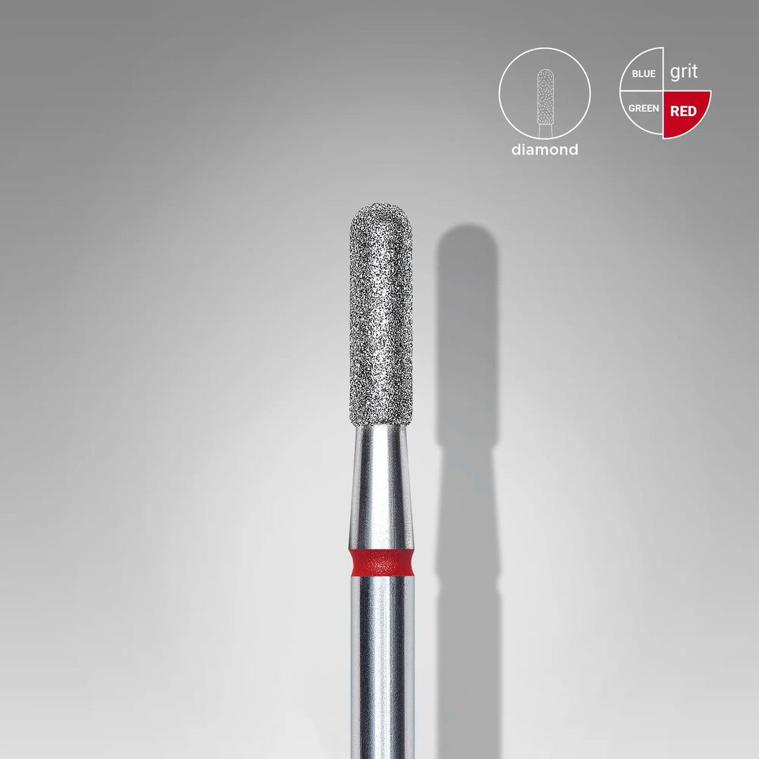 Fresa Staleks de diamante cilindro redondeado