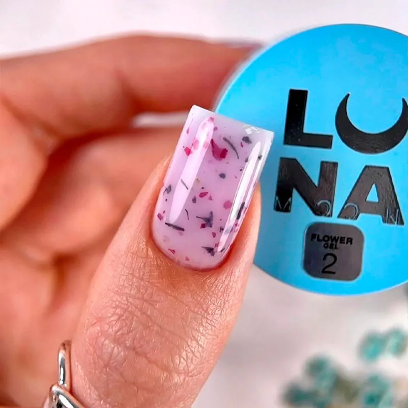 Gel extension Flower №2 LUNAMOON 15ml