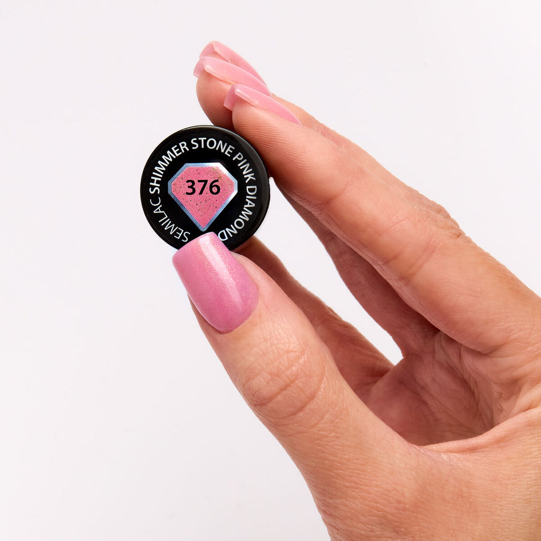 376 Semilac Stone Pink Diamond 7ml