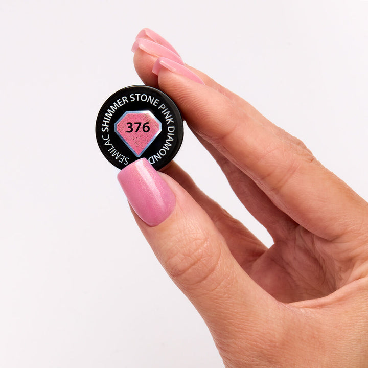 376 Semilac Stone Pink Diamond 7ml