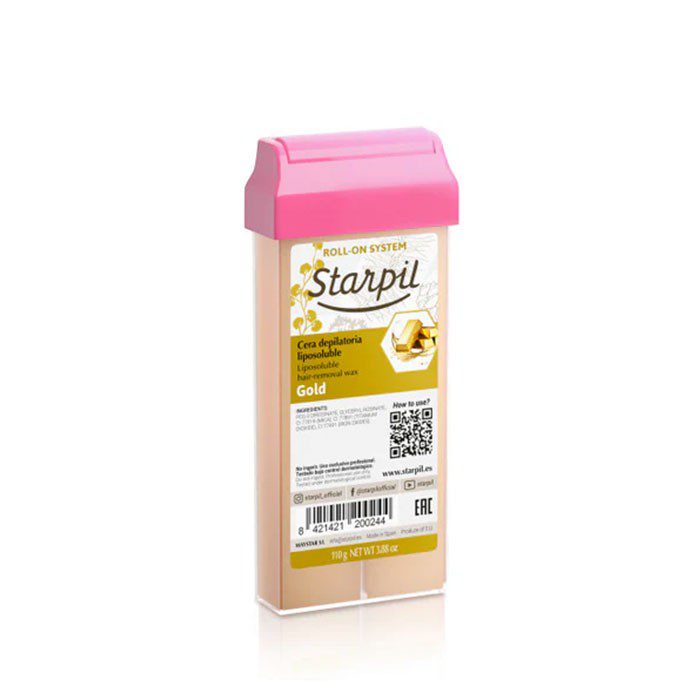 Caja Cera Roll-on Starpil Oro 110g - 20 unds