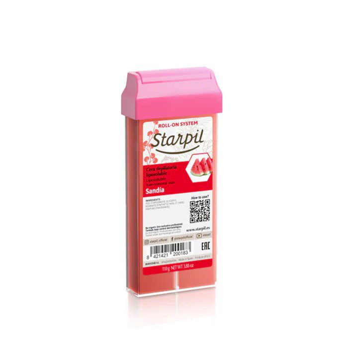 Caja Cera Roll-on Starpil Sandía 110g - 20 unds
