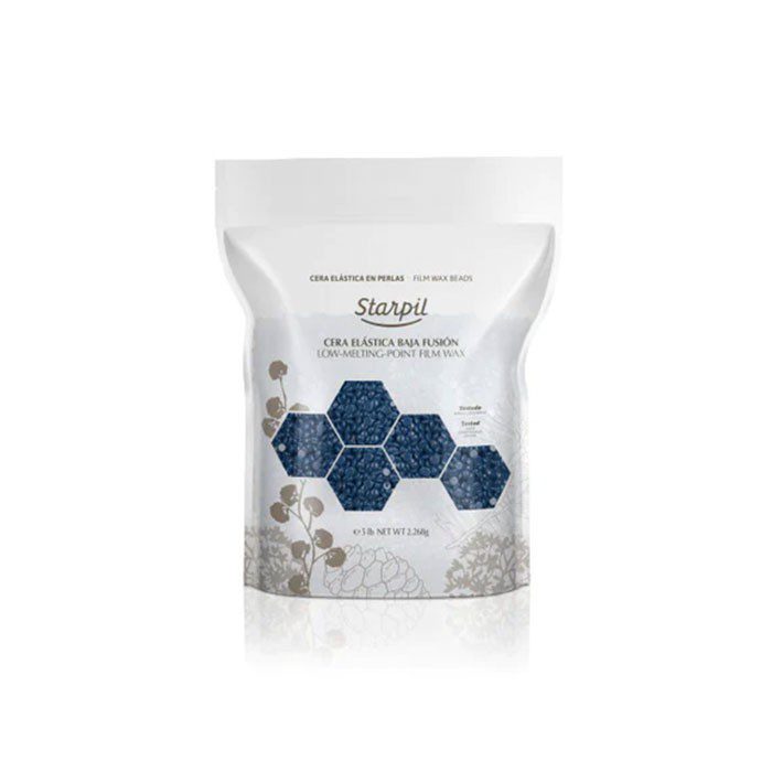 Cera elastica Azul en Perlas 2,2kg