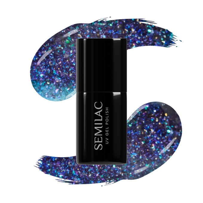 826 Semilac Esmalte semipermanente Virtual Blue 7ml