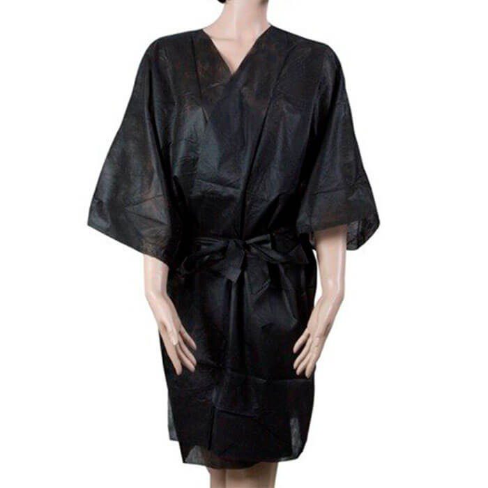 Kimono negro 10 uds