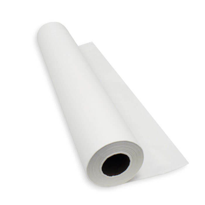 Caja Rollo camilla polipropileno blanco 6 unds 80mts