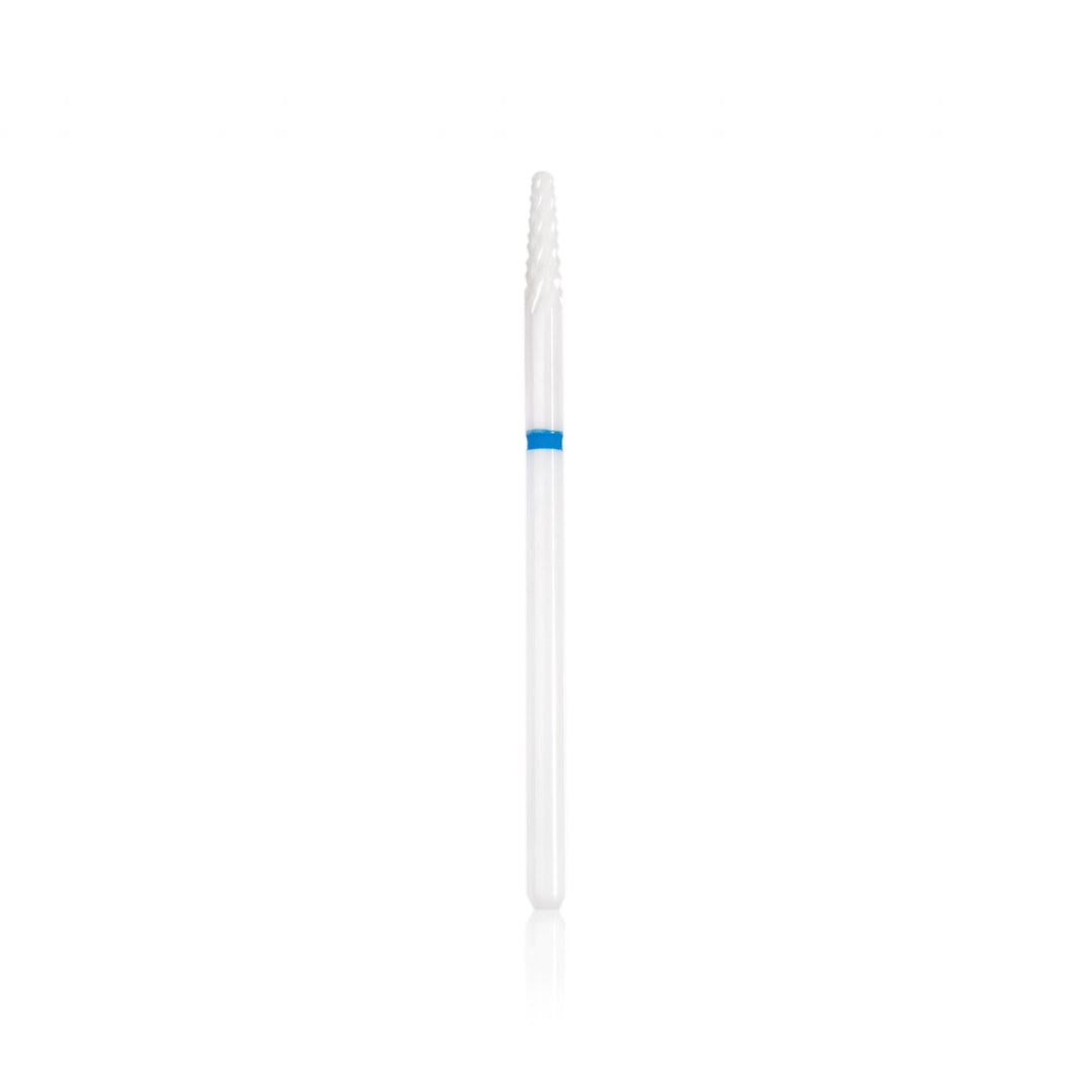 Fresa Head de cerámica cilindro redondeado azul 2,3 mm