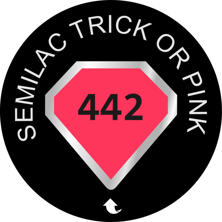 442 Semilac Trick or Pink 7 ml