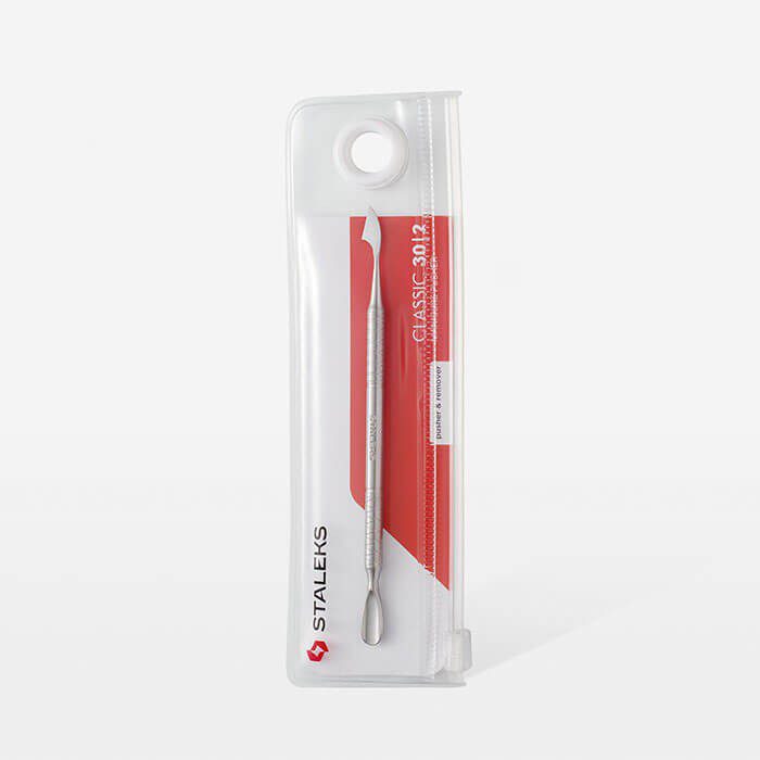 Empujador Staleks Classic 10 Tipo 2 Redondeado y limpiador