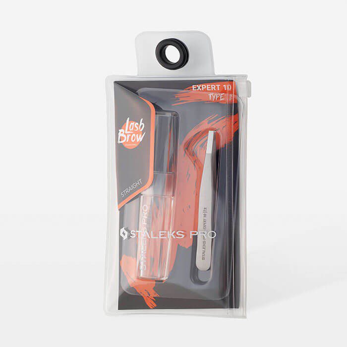 Pinza para cejas estrecha EXPERT 10/2