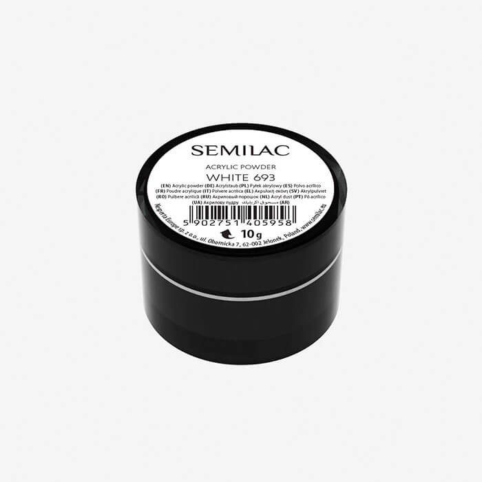 693 Polvo acrilico White Semilac 10g