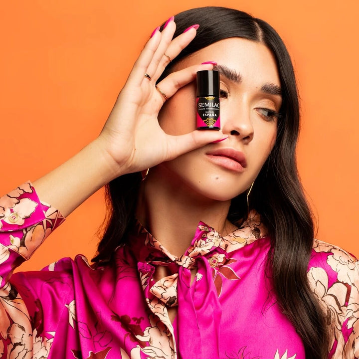 Esmalte Semipermanente Semilac 479 Pasión Fucsia 7 ml