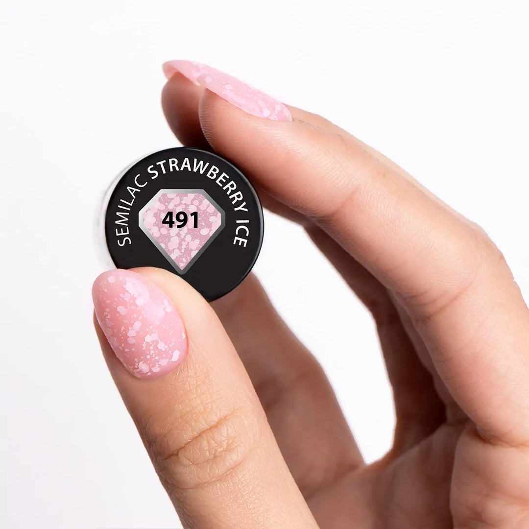 491 Semilac Strawberry Ice 7 ml