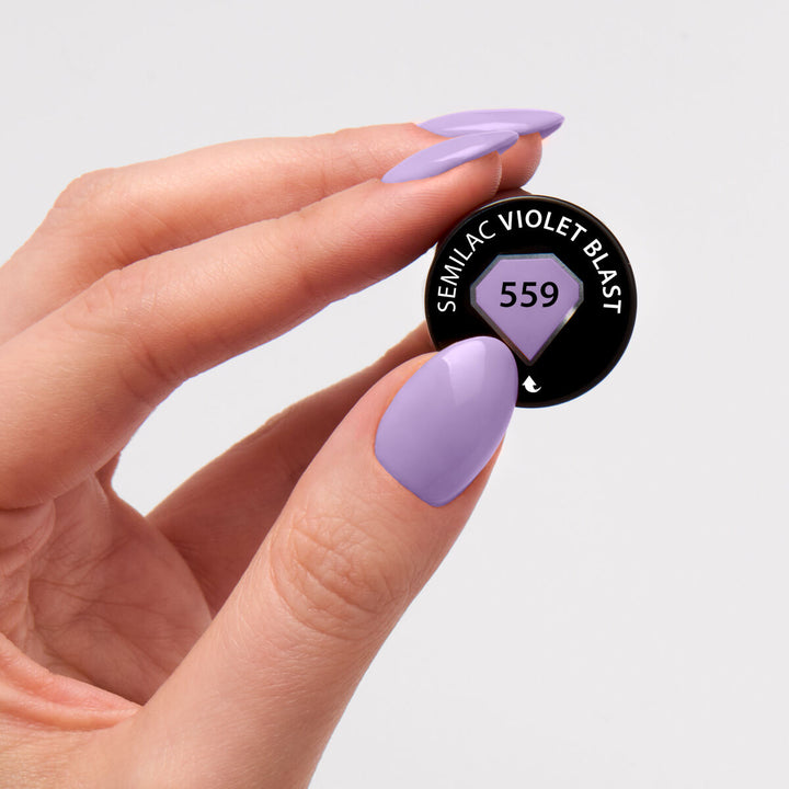 559 Semilac Super Cover Violet Blast 7ml