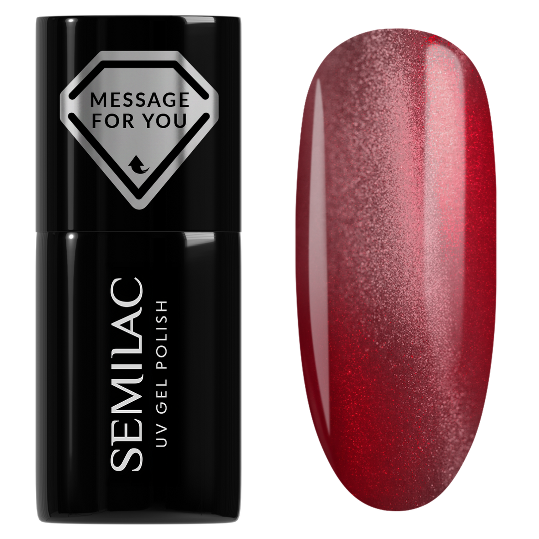 736 Crimson Jelly Gloss Semilac 7 ml