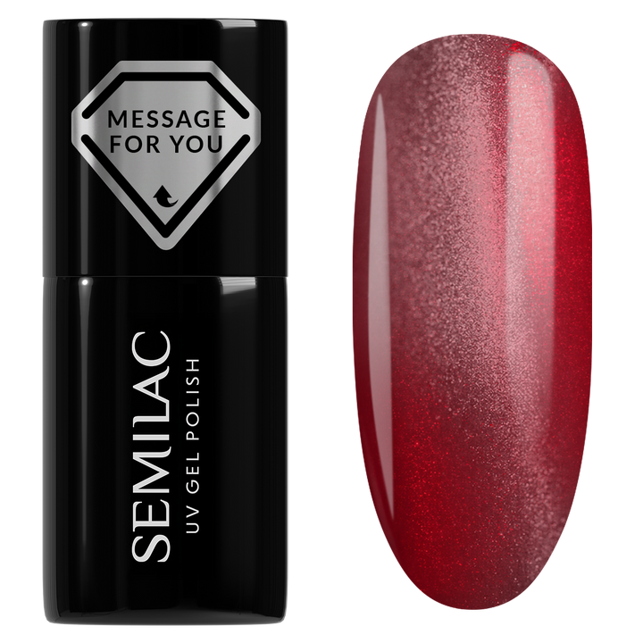 736 Crimson Jelly Gloss Semilac 7 ml
