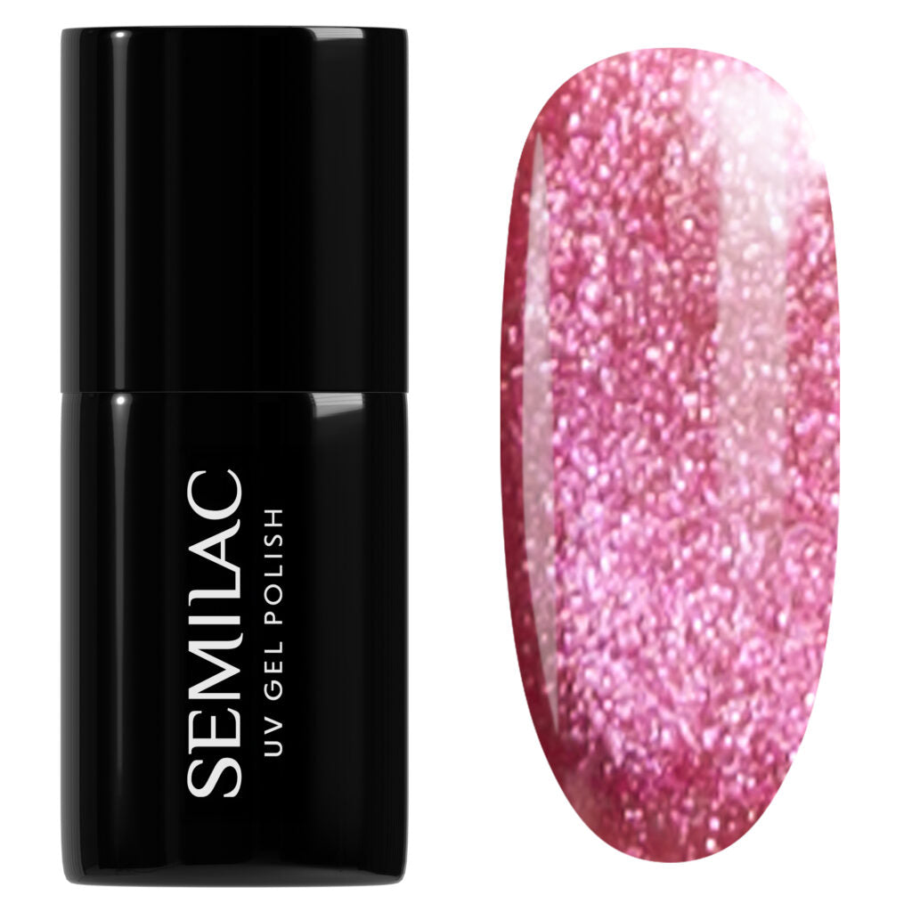 795 Semilac Magnetic Raspberry 7 ml