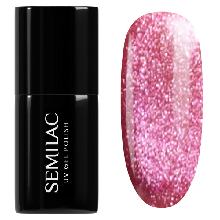 795 Semilac Magnetic Raspberry 7 ml