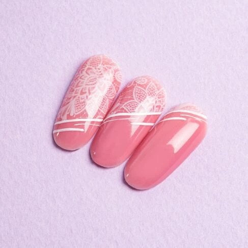 23 Foil Semilac White Lace