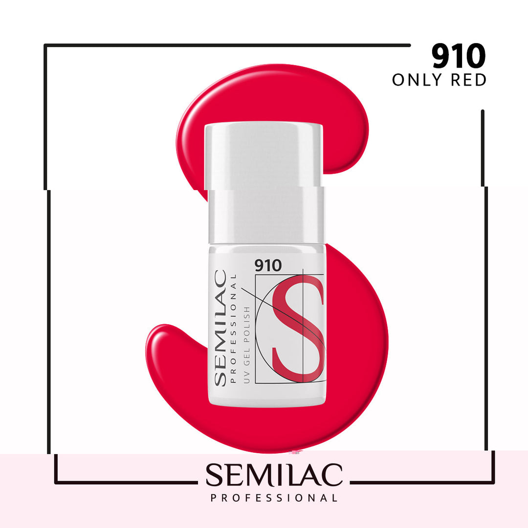 910 Semilac Professional Only Red 7ml