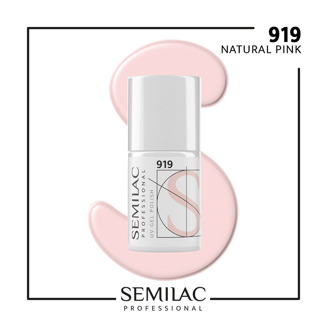 919 Semilac Professional Natural Pink 7ml