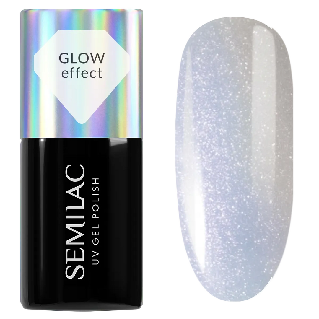 986 Semilac Milky Blue Glow 7 ml