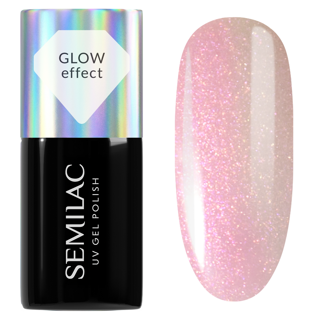 987 Semilac Cream Pink Glow 7 ml