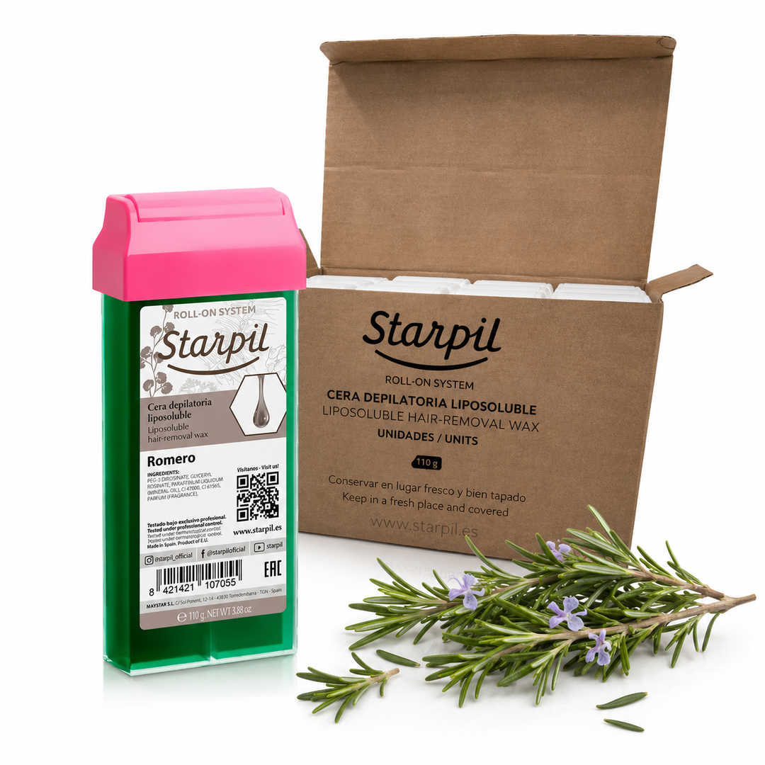 Caja Cera Roll-on Starpil Romero 110g - 20 unds