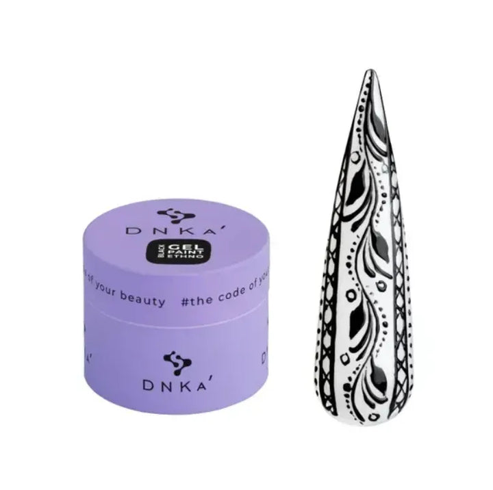 DNKa Gel Paint Ethno Black, 5ml