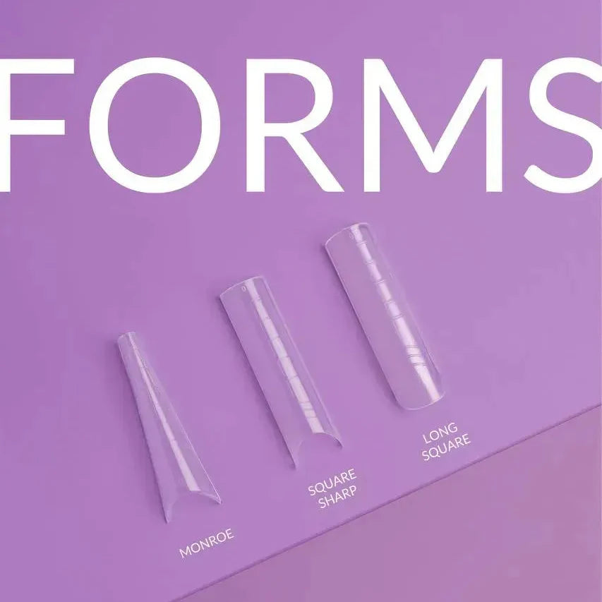 DNKa' Top Nail Forms Square Sharp, 120pcs