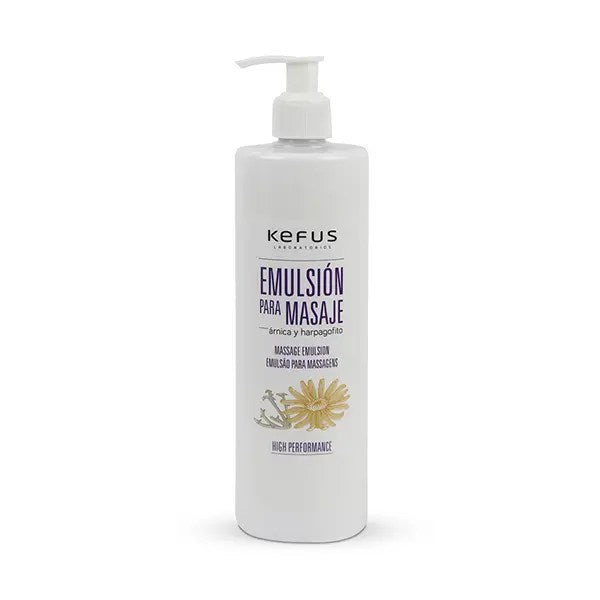 Emulsión para Masaje Profesional Árnica y Harpagofito Kefus 500 ml