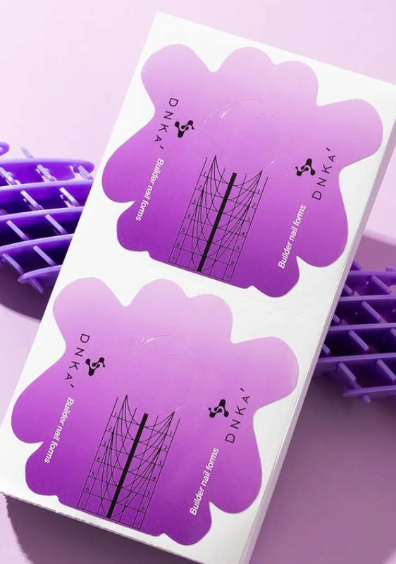 MOLDES PARA EXTENSÓN UÑAS SHORT DNKa 100 UNDS