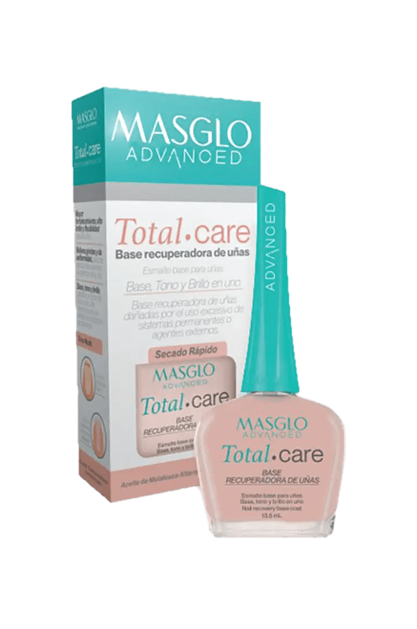 Base Recuperadora de uñas MASGLO TOTAL CARE ADVANCED  13,5 ml