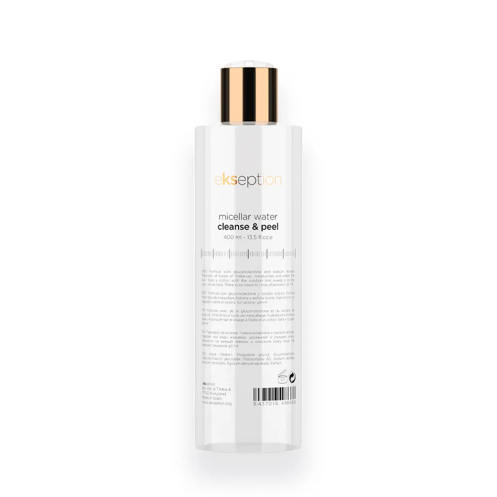 Ekseption Micellar Water Cleanse & Peel 400ml